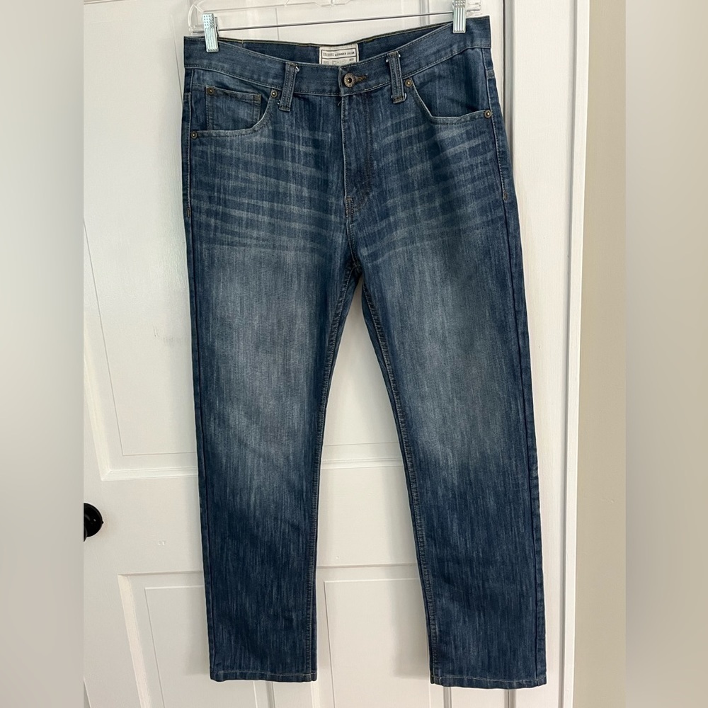Colours Alexander Julian Men's Blue Denim Straight leg Jeans Size 34x32